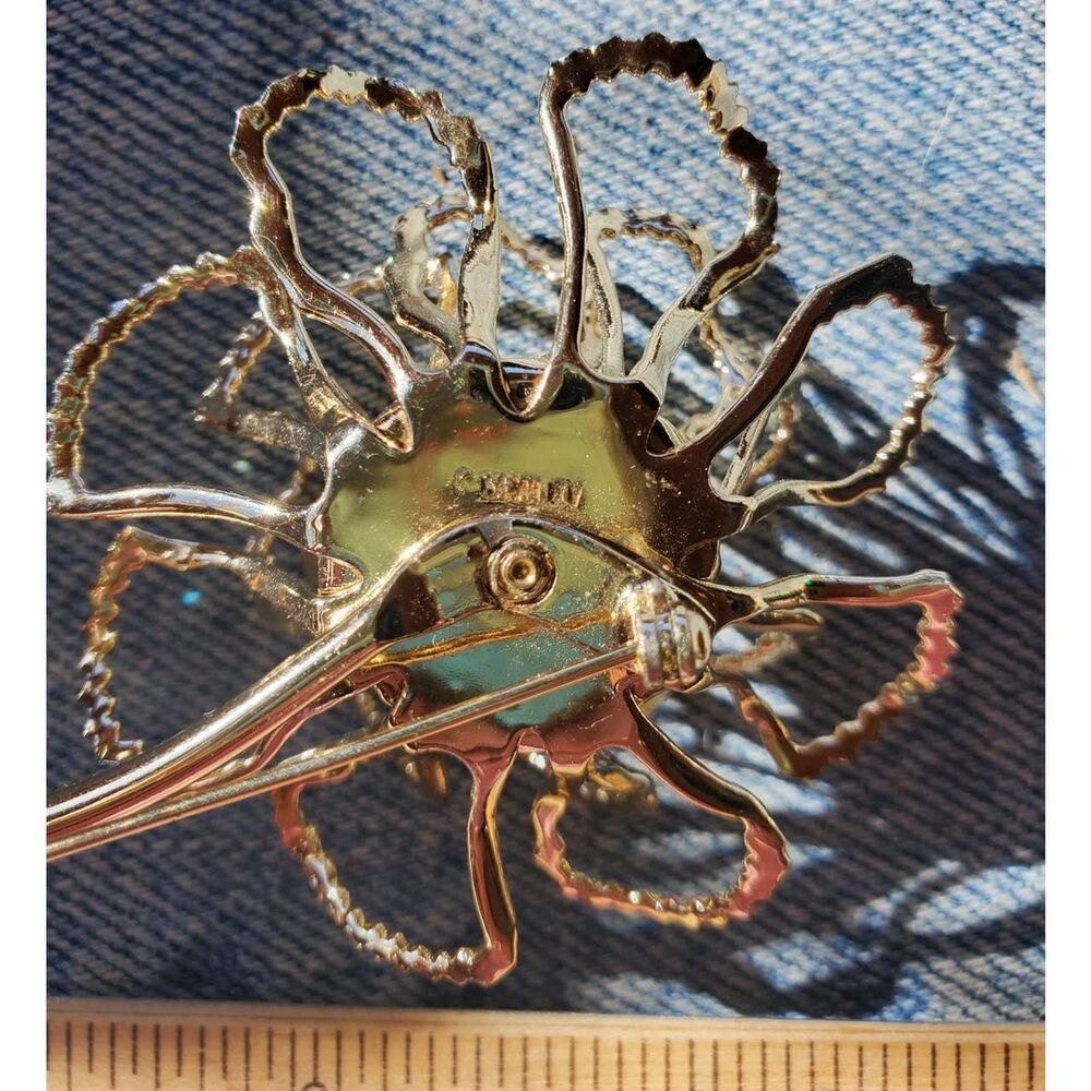 Sarah Coventry brilliant flower brooch - Picture 4 of 4